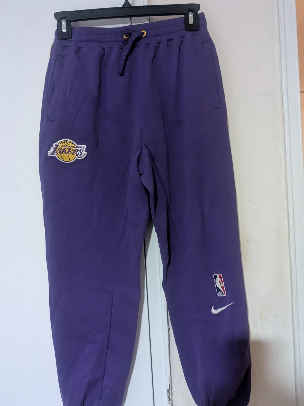 Nike sweatpants stitched